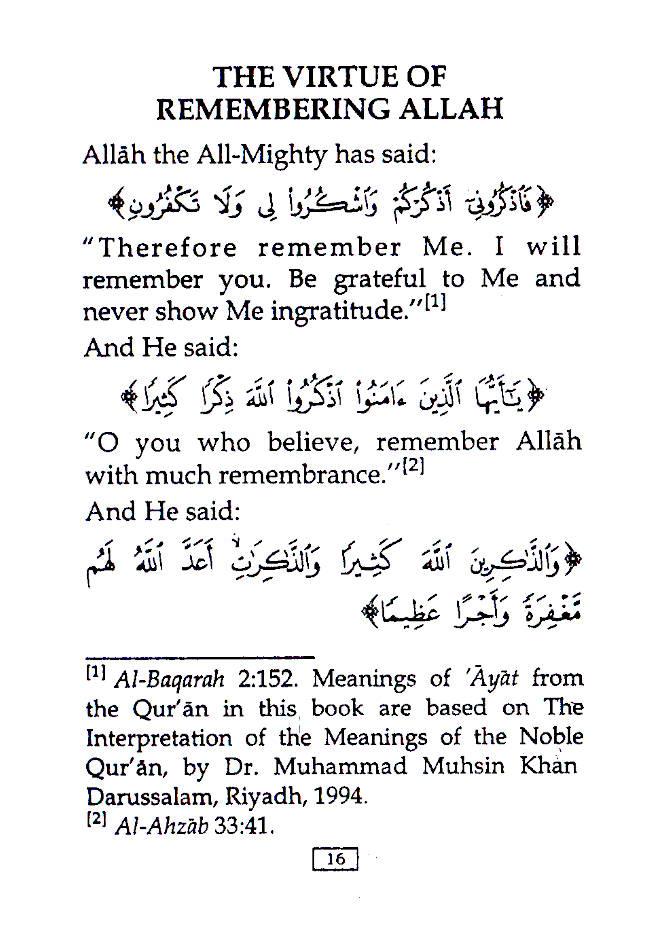 Fortress of the Muslim (Hisnul Muslim) — Invocations from the Qur'an & Sunnah