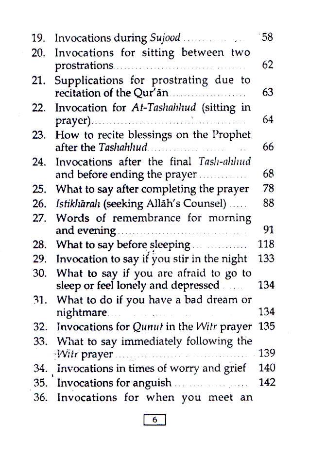 Fortress of the Muslim (Hisnul Muslim) — Invocations from the Qur'an & Sunnah