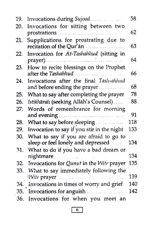 Fortress of the Muslim (Hisnul Muslim) — Invocations from the Qur'an & Sunnah